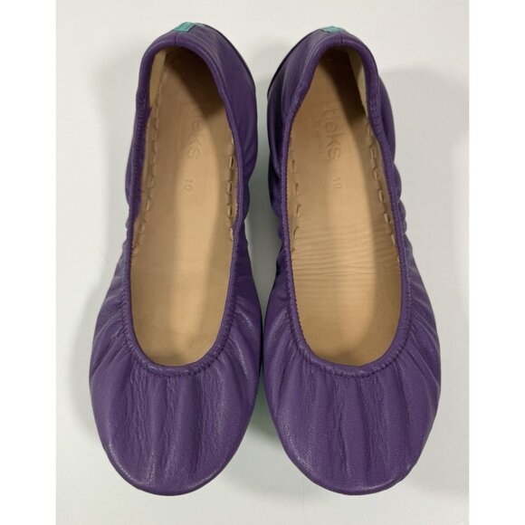 Tieks Shoes - Tieks by Gavrieli Womens Lilac Ballet Shoe Foldable Flats Round Toe Purple Sz 10